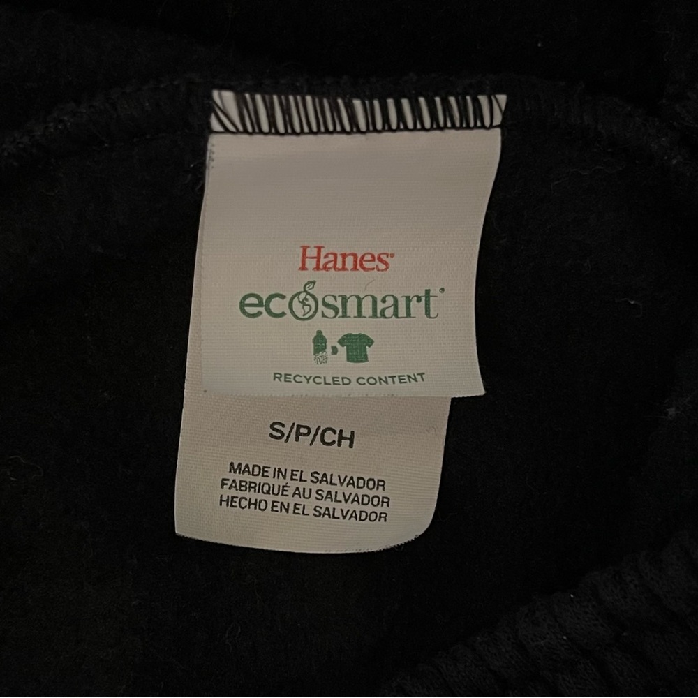 Hanes EcoSmart Black Sweatpants - Picture 3 of 8